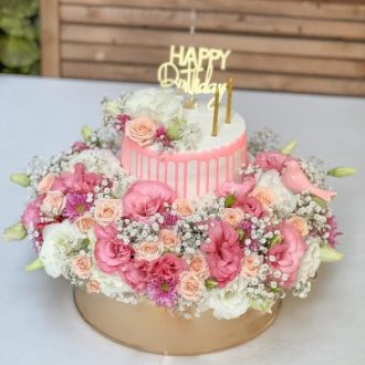 ایده برای خرید گل و کیک تولد کرومی