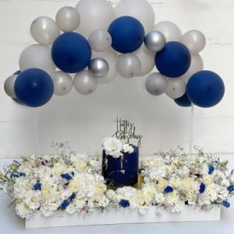 ایده برای خرید گل و کیک تولد یک نفره