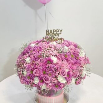 سفارش کیک تولد و باکس گل در غرب تهران